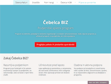 Tablet Screenshot of cebelca.biz